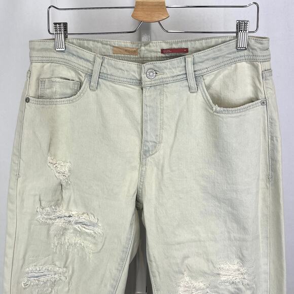 PILCRO Anthropologie Distressed Slim Boyfriend Jeans Light Wash Size 29 - Picture 5 of 9